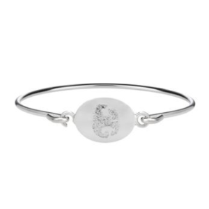 Bangle Bracelet with Nose Print